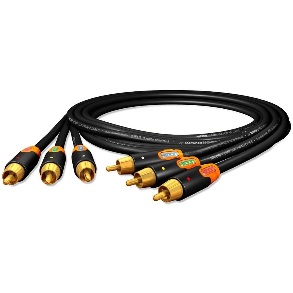 Кабель видео компонентный HIC-ON HIE-CYCY-0075 0.75m