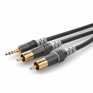 Кабель аудио 1xMini Jack - 2xRCA Sommer Cable HBA-3SC2-0300 3.0m