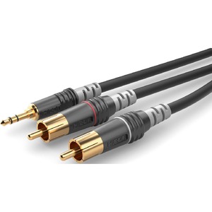 Кабель аудио 1xMini Jack - 2xRCA Sommer Cable HBA-3SC2-0090 0.9m