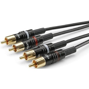 Кабель аудио 2xRCA - 2xRCA Sommer Cable HBP-C2-0030 0.3m