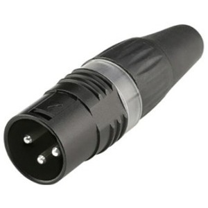 Разъем XLR (Папа) HIC-ON HI-X3CM-BLK
