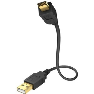 Кабель USB 2.0 Тип A - B 5pin mini Inakustik 01070025 Premium mini USB 5.0m