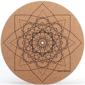 Слипмат Simply Analog (SACS007) Cork Slip Mat Geo