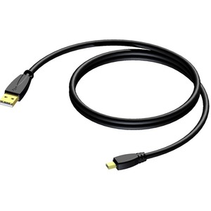 Кабель USB 2.0 Тип A - B 5pin mini Procab CXU625/1.5 1.5m