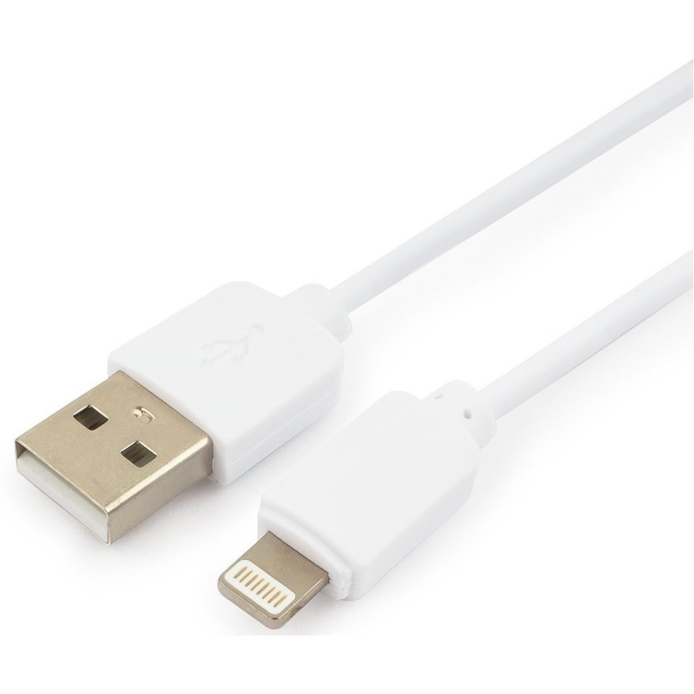 Кабель USB Type-A – Lightning Гарнизон GCC-USB2-AP2-0.3M-W 0.3m
