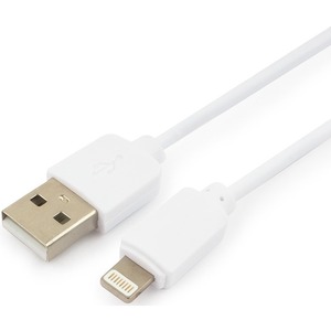 Кабель USB 2.0 Тип A - Lightning Гарнизон GCC-USB2-AP2-1M-W 1.0m