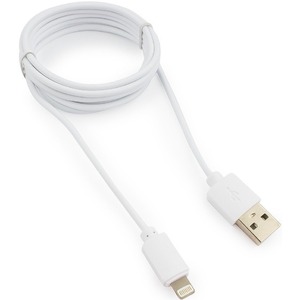 Кабель USB 2.0 Тип A - Lightning Гарнизон GCC-USB2-AP2-6-W 1.8m