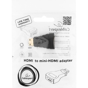 Переходник HDMI - MiniHDMI Cablexpert A-HDMI-FC