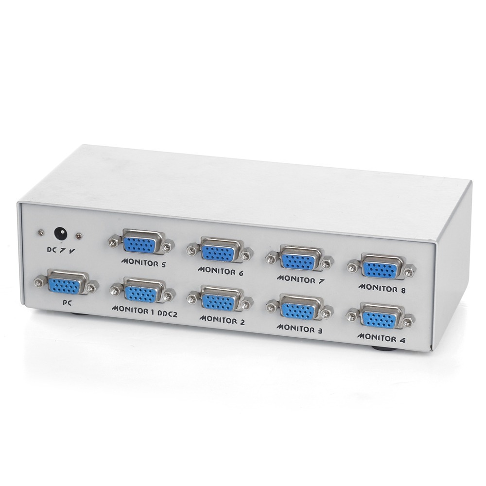 Усилитель-распределитель VGA и аудио Cablexpert GVS128