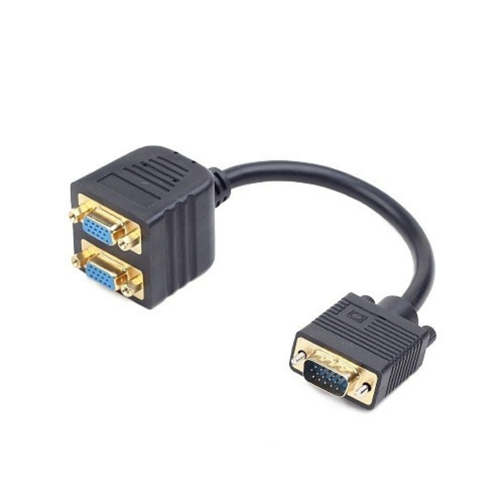 Усилитель-распределитель VGA и аудио Cablexpert CC-VGAX2-20CM