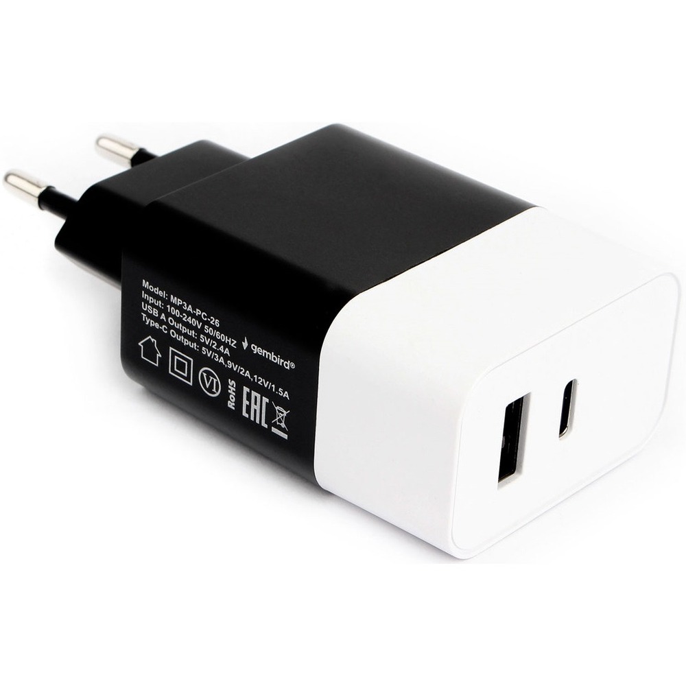 Универсальное зарядное устройство Cablexpert MP3A-PC-26