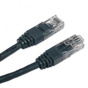 Патч-корд UTP Cat. 5e Cablexpert PP12-1.5M/BK 1.5m