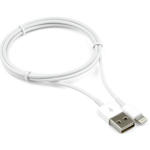 Кабель USB 2.0 Тип A - Lightning Cablexpert CC-USB-AP2MWP 1.0m