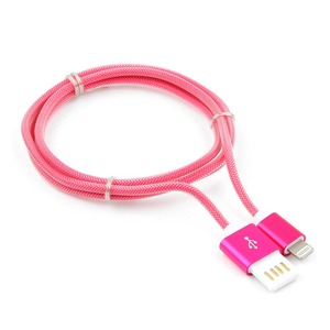 Кабель USB 2.0 Тип A - Lightning Cablexpert CCB-ApUSBr1m 1.0m