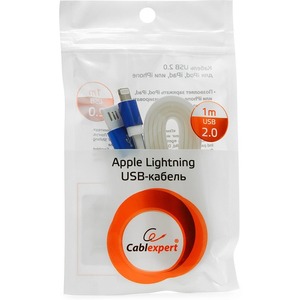 Кабель USB 2.0 Тип A - Lightning Cablexpert CC-ApUSBb1m 1.0m