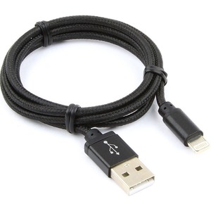 Кабель USB 2.0 Тип A - Lightning Cablexpert CC-ApUSB2bk1m 1.0m