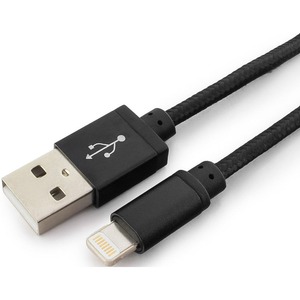 Кабель USB 2.0 Тип A - Lightning Cablexpert CC-ApUSB2bk1m 1.0m