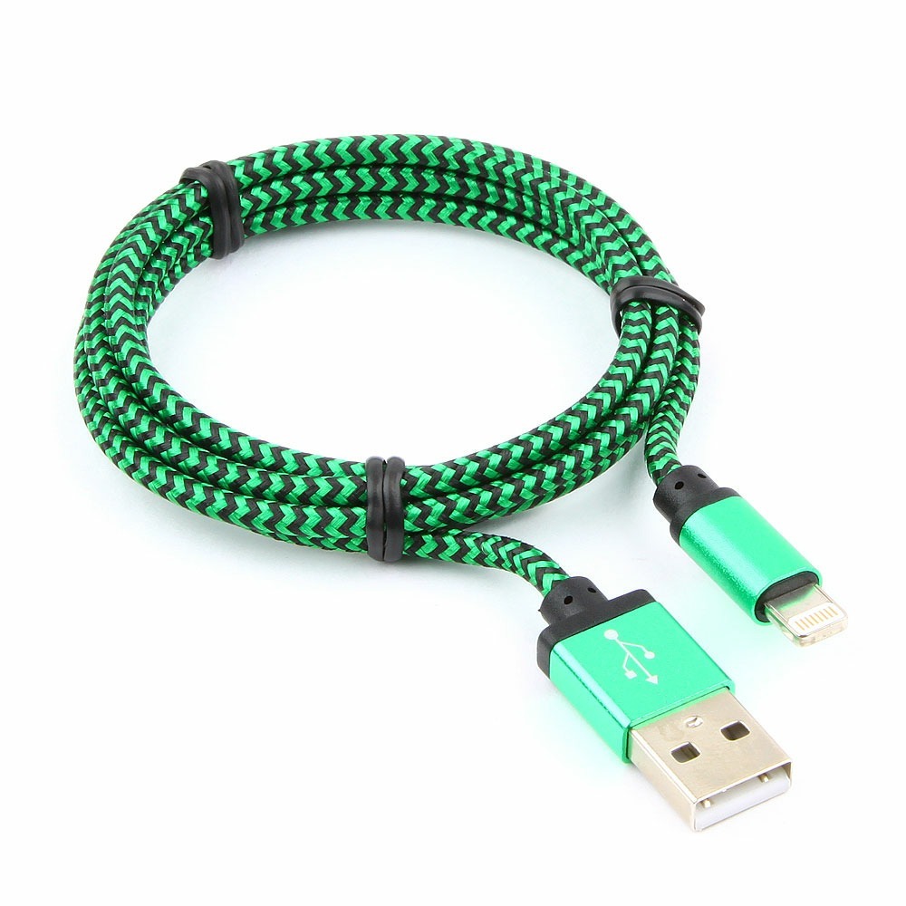 Кабель USB 2.0 Тип A - Lightning Cablexpert CC-ApUSB2gn1m 1.0m