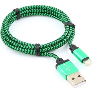 Кабель USB 2.0 Тип A - Lightning Cablexpert CC-ApUSB2gn1m 1.0m