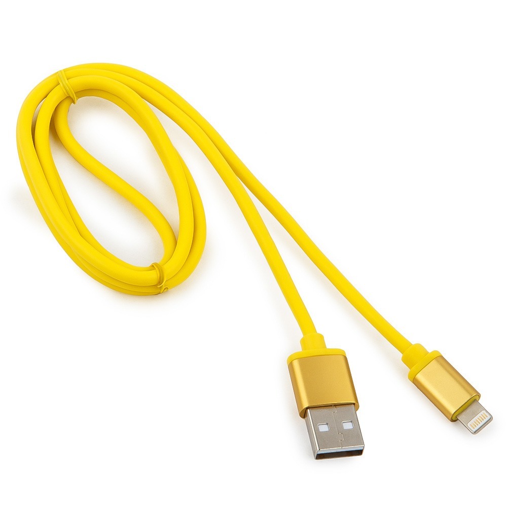 Кабель USB 2.0 Тип A - Lightning Cablexpert CC-S-APUSB01Y-1M 1.0m
