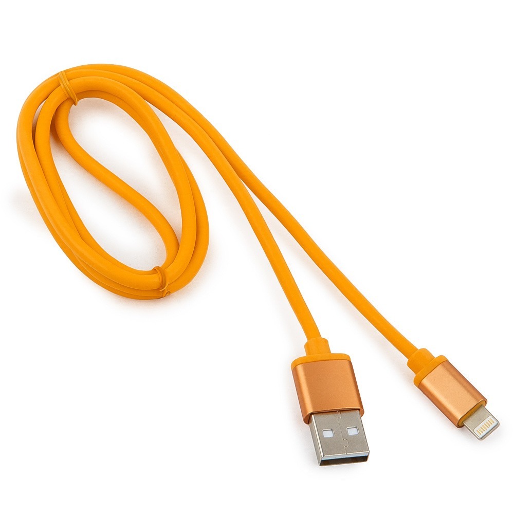 Кабель USB 2.0 Тип A - Lightning Cablexpert CC-S-APUSB01O-1M 1.0m