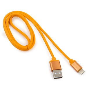 Кабель USB 2.0 Тип A - Lightning Cablexpert CC-S-APUSB01O-1M 1.0m