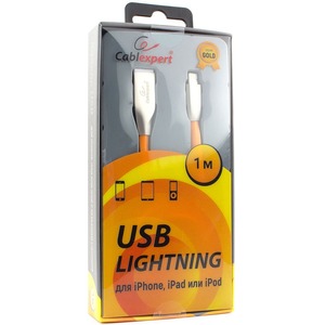 Кабель USB 2.0 Тип A - Lightning Cablexpert CC-G-APUSB01O-1M 1.0m