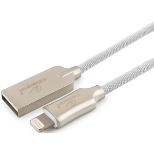 Кабель USB 2.0 Тип A - Lightning Cablexpert CC-P-APUSB02W-1M 1.0m