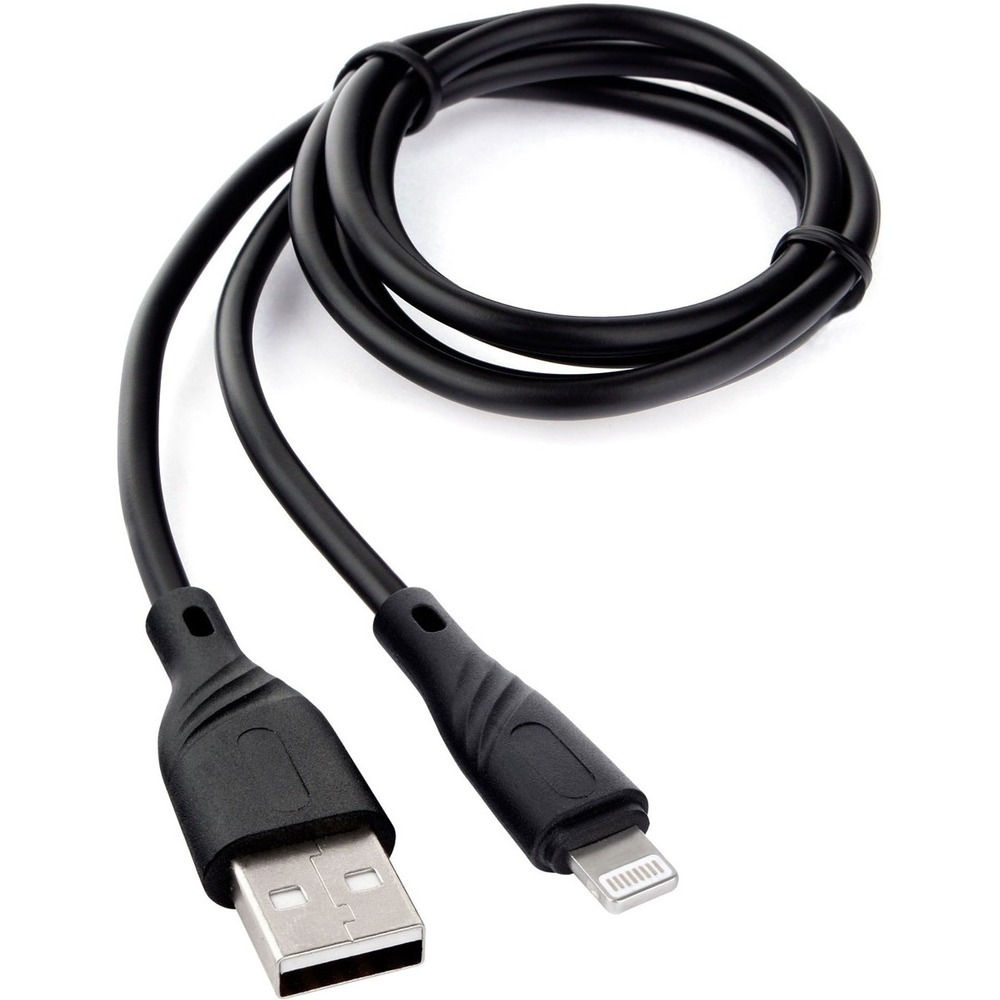 Кабель USB 2.0 Тип A - Lightning Cablexpert CCB-USB-AMAPO2-1MB 1.0m