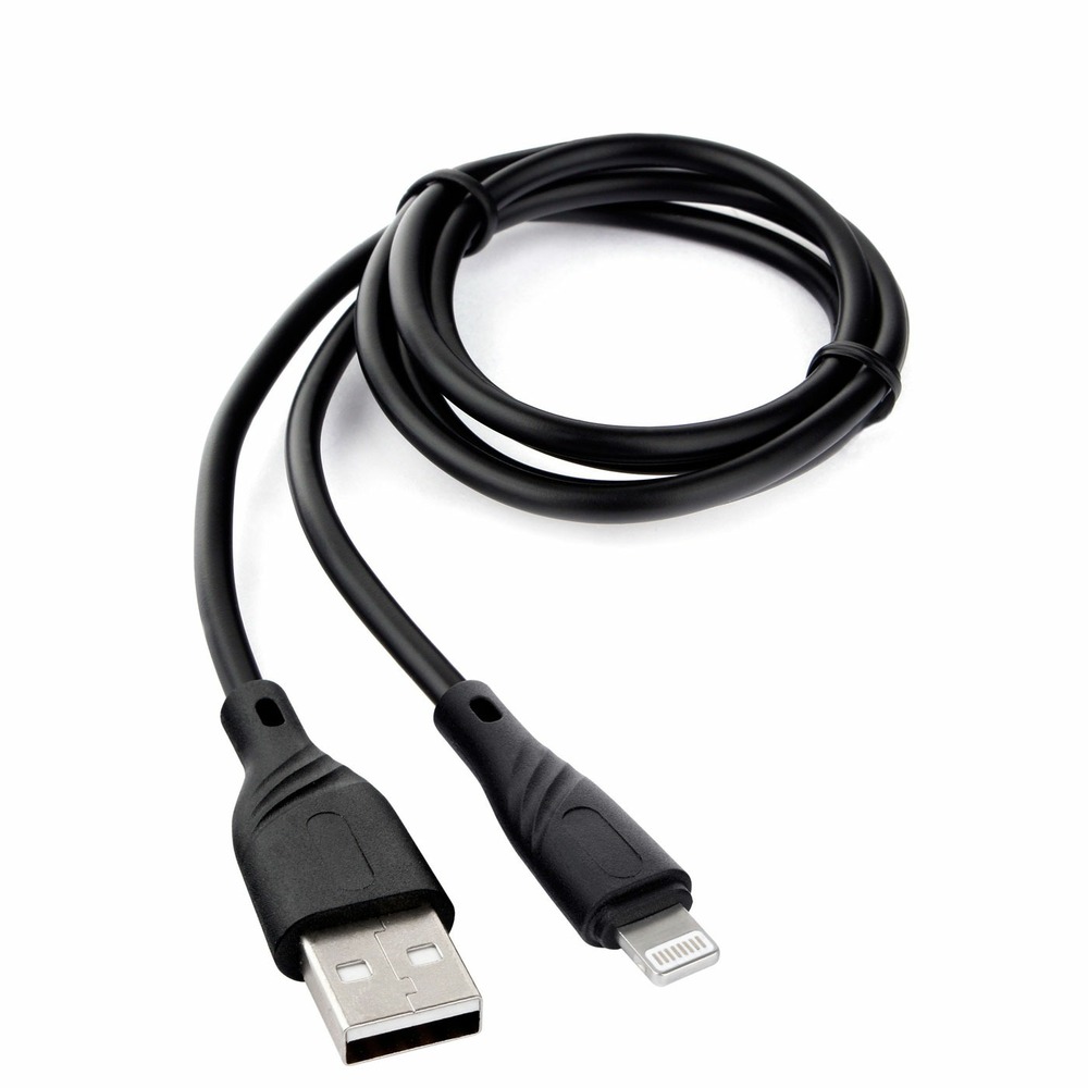 Кабель USB 2.0 Тип A - Lightning Cablexpert CCB-USB-AMAPO1-1MB 1.0m