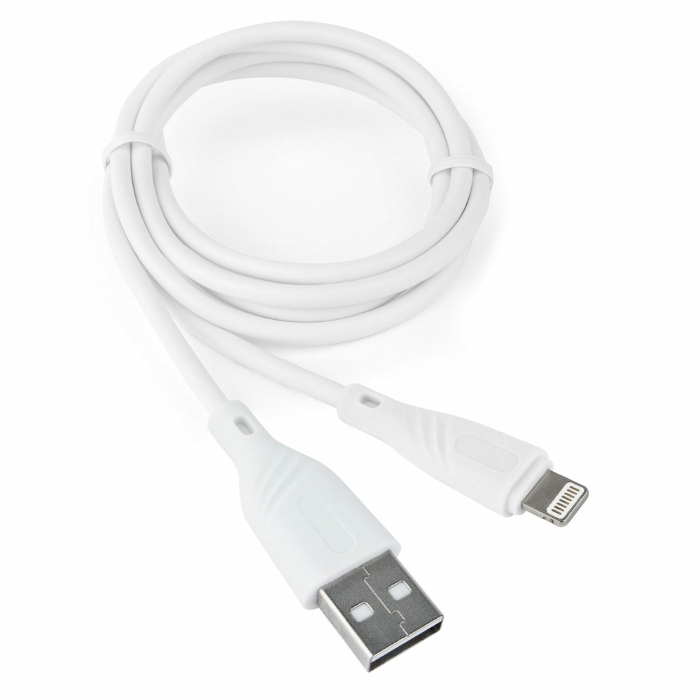 Кабель USB 2.0 Тип A - Lightning Cablexpert CCB-USB-AMAPO1-1MW 1.0m