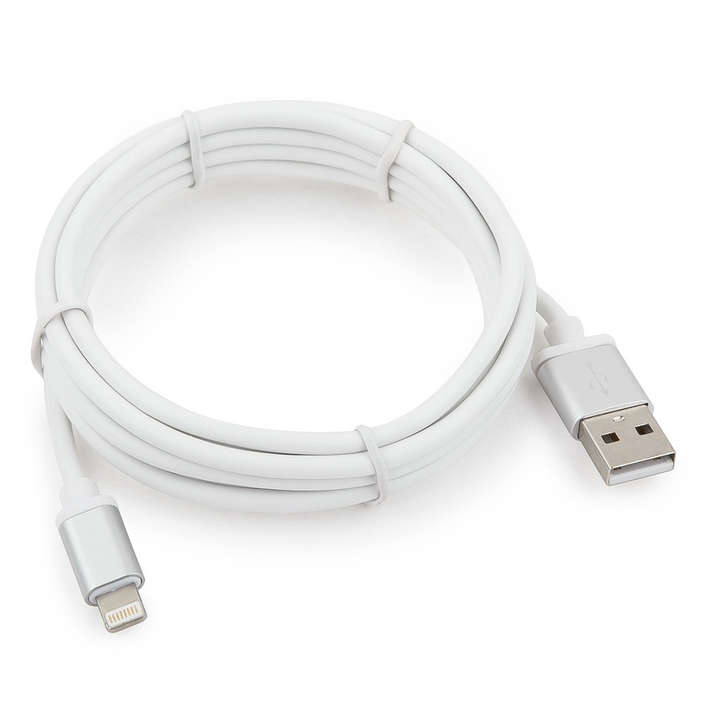 Кабель USB 2.0 Тип A - Lightning Cablexpert CC-S-APUSB01W-3M 3.0m