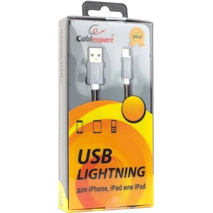 Кабель USB 2.0 Тип A - Lightning Cablexpert CC-G-APUSB02Gy-1.8M 1.8m