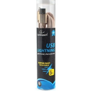 Кабель USB Type-A – Lightning Cablexpert CC-U-APUSB02Gd-3M 3.0m