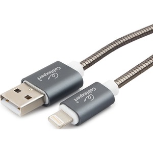 Кабель USB 2.0 Тип A - Lightning Cablexpert CC-G-APUSB02Gy-0.5M 0.5m