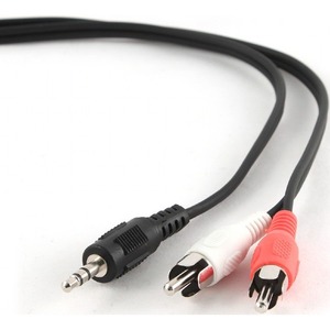 Кабель аудио 1xMini Jack - 2xRCA Cablexpert CCA-458-15M 15.0m