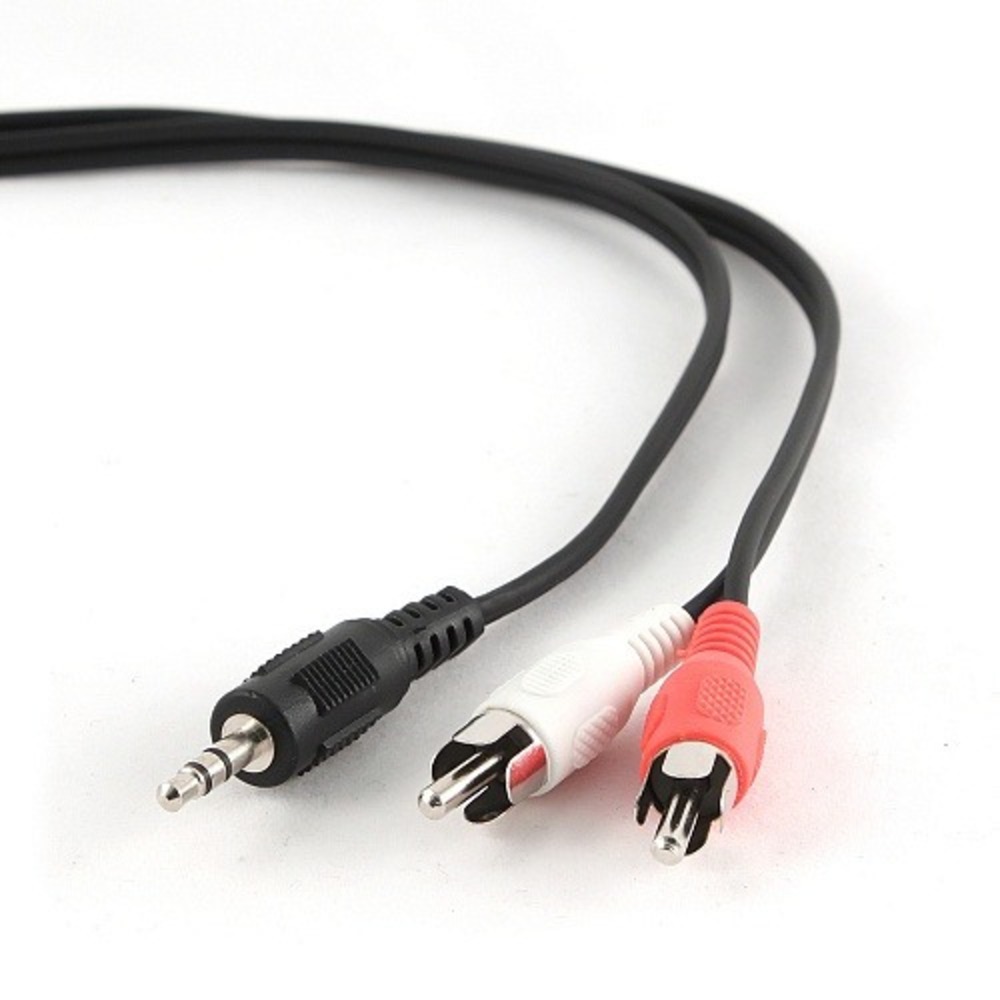 Кабель аудио 1xMini Jack - 2xRCA Cablexpert CCA-458-10M 10.0m