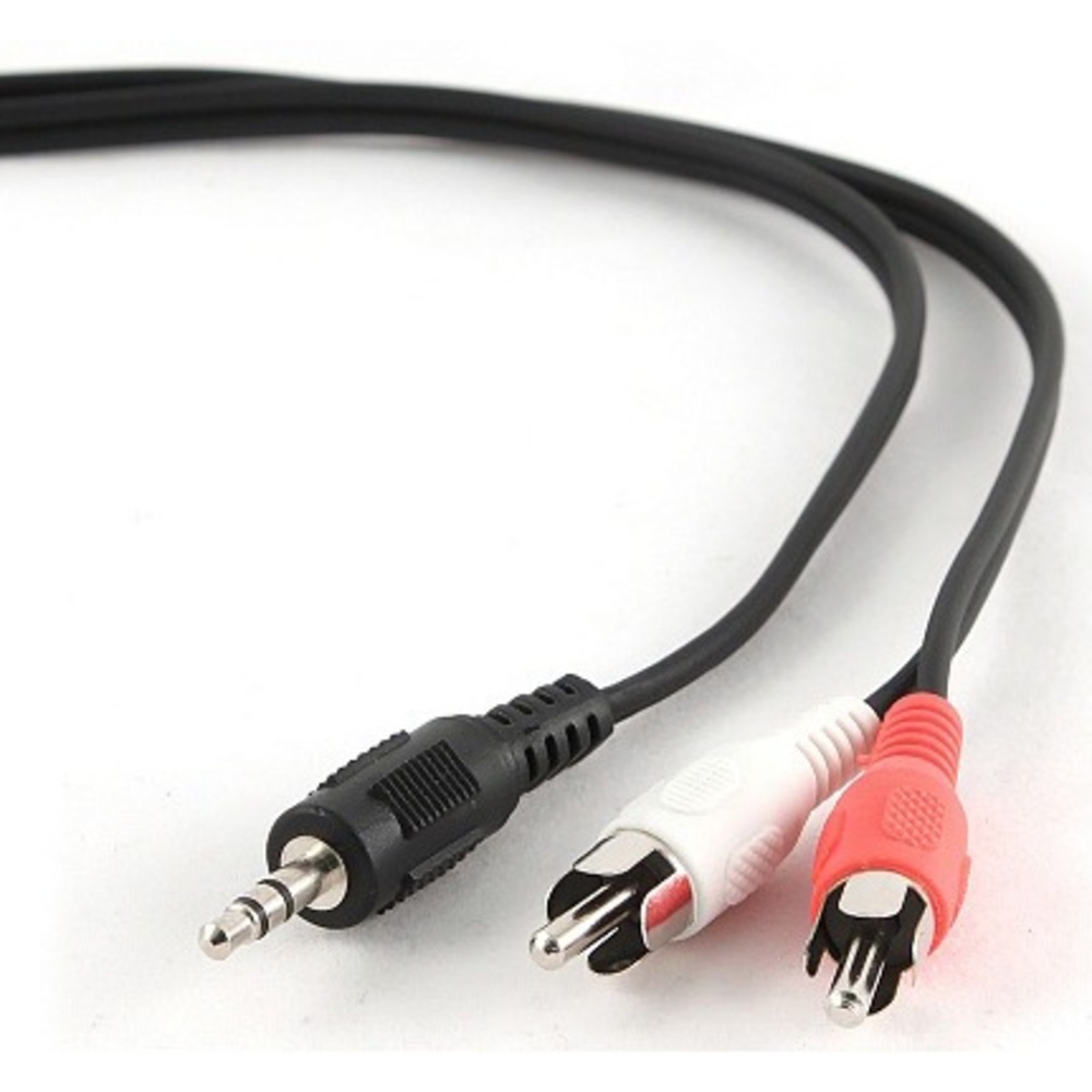 Кабель аудио 1xMini Jack - 2xRCA Cablexpert CCA-458-2.5M 2.5m