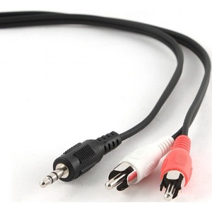 Кабель аудио 1xMini Jack - 2xRCA Cablexpert CCA-458-2.5M 2.5m