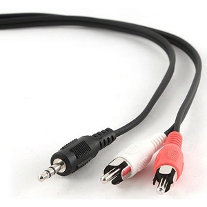 Кабель аудио 1xMini Jack - 2xRCA Cablexpert CCA-458 1.5m