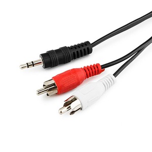 Кабель аудио 1xMini Jack - 2xRCA Cablexpert CCA-458/0.2 0.2m