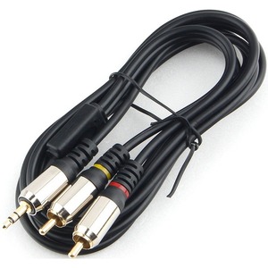 Кабель аудио 1xMini Jack - 2xRCA Cablexpert CCAB-02-35M2RM-1MB 1.0m