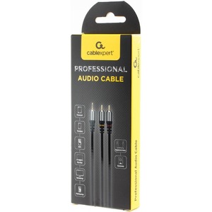 Кабель аудио 1xMini Jack - 2xRCA Cablexpert CCAB-02-35M2RM-2MB 2.0m