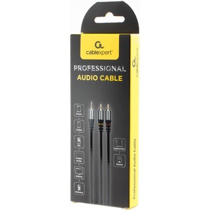Кабель аудио 1xMini Jack - 2xRCA Cablexpert CCAB-02-35M2RM-3MB 3.0m