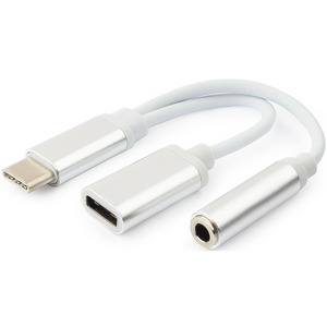 Переходник USB - Jack Cablexpert CCA-UC3.5F-02-W