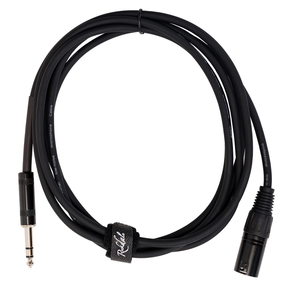 Кабель аудио 1xJack - 1xXLR Rockdale XJ001-3M 3.0m