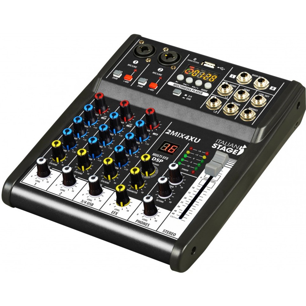 Аналоговый микшер ITALIAN STAGE 2MIX4XU