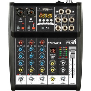 Аналоговый микшер ITALIAN STAGE 2MIX4XU