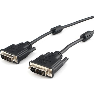 Кабель DVI - DVI Cablexpert CC-DVIL-BK-10 3.0m