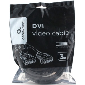 Кабель DVI - DVI Cablexpert CC-DVI2L-BK-10 3.0m